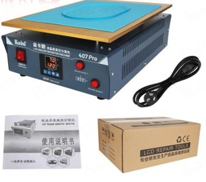 Kaisi 407 <span class=keywords><strong>Pro</strong></span> 16 pouces LCD séparateur Machine intégré Air <span class=keywords><strong>double</strong></span> pompe pompe à vide Kit de réparation d'<span class=keywords><strong>écran</strong></span> pour <span class=keywords><strong>iPad</strong></span> Samsung téléphones mobiles - Product Image 4
