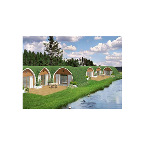 Villa modulaire en PRV pour l'hébergement des travailleurs avec isolation thermique et durée de vie de 70 ans - Product Image 1