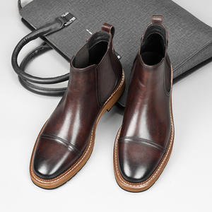 Chaussures Oxford en cuir véritable de haute qualité pour hommes, style britannique, respirantes, à lacets, bout fermé, tendance, pour affaires et occasions formelles - Product Image 2