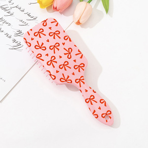 BLISSLIFE Nuevo Estilo Cepillo para el Cabello con Logotipo Personalizado Cuadrado Portátil Herramienta de Masaje Explosivo para el Cabello Peine con Cojín de Aire ABS - Product Image 4