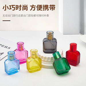 โรงงานขายส่งขวดน้ำหอมสีใสขนาด 3050 มล. ขวดเปล่า ขวดน้ำหอมพกพาแบบกด - Product Image 4
