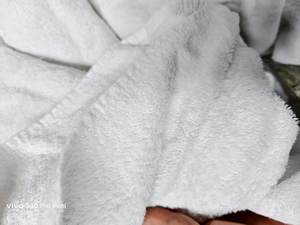 كيس قطن 20 قطعة من منشفة بيضاء من قماش الفندق قطعة قماش قطني قطعة قماش منشفة تيري - Product Image 6