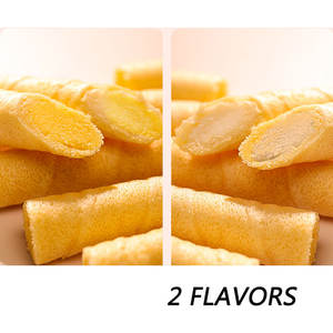 Rollos de huevo tradicional chino para hornear, obleas cruzadas saludables, galleta, Matcha, sándwich, huevo, postre, aperitivos - Product Image 2