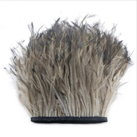 Fournisseur direct d'usine : Dentelle en plumes d'autruche et de poulet pour accessoires vestimentaires et robes