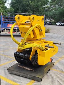 XUVOL Hydraulic Log Grapple <b>Saw</b> 180W 20-25 Ton Excavator Attachment Forestry Machinery Wood Cutter Tree Cutting Machines - Product Image 4