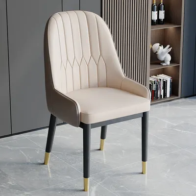 Modern basit ev sandalyeleri küçük aile dikdörtgen restoran İskandinav yemek sandalyesi