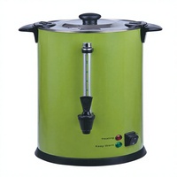 Distributeur d'eau et chauffe-lait électrique professionnel en acier inoxydable 23,2 L avec arrêt automatique et contrôle de la température