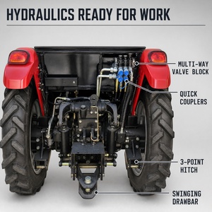 Trattore da 120 CV pronto per il calore, <span class=keywords><strong>con</strong></span> cabina climatizzata, quattro attacchi rapidi idraulici, cambio e pompa per unità agricole commerciali - Product Image 3
