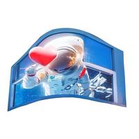 Écran LED 3D extérieur étanche pour affichage vidéo, signalisation visuelle à l'œil nu pour centres commerciaux, magasins de détail et métros