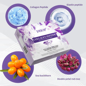 Tabletas de Péptidos de Colágeno para Aclarar la Piel de Adultos, Vitamina C, Antioxidantes, L-Glutatión, Colágeno Marino para Hidratación y Aclaramiento - Product Image 3