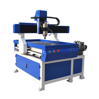 Nouvelle machine de fraisage CNC 4 axes avec axe rotatif, petite fraiseuse CNC pour métal et bois 6090
