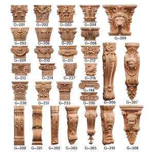 2025 ménsulas de madera maciza/tirantes/soportes a dos aguas/miradores/colas de vigas - Product Image 2