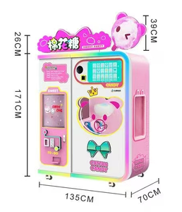 Máquina Automática para Hacer Algodón de Azúcar Sin Azúcar, Comercial, Hecha en China - Product Image 1
