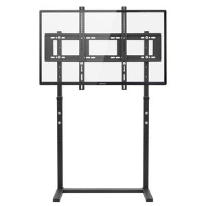 ขาตั้งทีวีตั้งพื้น unho: ขาตั้งทีวีแบบตั้งพื้นปรับระดับความสูงได้สำหรับรถเข็นทีวี32-85 ''สำหรับหน้าจอ LED LCD MAX <span class=keywords><strong>VESA</strong></span> <span class=keywords><strong>800x400</strong></span> - Product Image 1