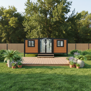 غرفة فاخرة مسبقة الصنع عالية الجودة قابلة للتوسيع من حاوية فولاذية بطول 40 قدمًا، متعددة الوظائف للمطبخ وغرفة النوم والشقة وورشة العمل وغرفة الطعام - Product Image 1