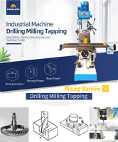 Machine de fraisage et de perçage horizontale manuelle MLDCNC ZX7550CW, de moyenne capacité, verticale, facile à utiliser, meilleure vente, prix d'usine