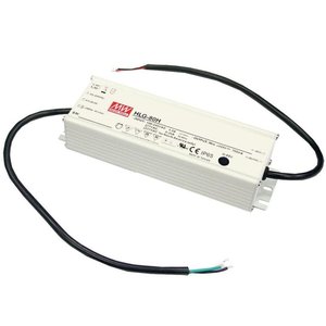 Meanwell HLG-80H-36B 80W <b>LED</b> Driver 36V 750mA Constant Voltage Dimmable Single Channel AC DC Converter - Product Image 1