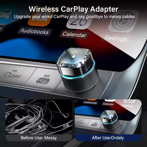 Adaptateur sans fil CarPlay Android Auto 2in1 Smart Dongle Play & Plug pour <span class=keywords><strong>Kia</strong></span> <span class=keywords><strong>Soul</strong></span> Optima - Product Image 2