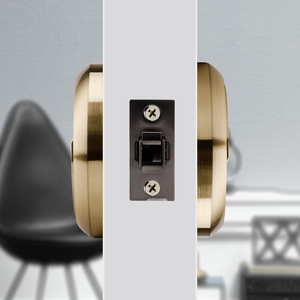 Xu Hướng 2024 Sản Phẩm Trang Trí Nhà Đơn Giản Vô Hình Kéo Vòng Khóa Thép Không Gỉ Vòng Khóa Với Chìa Khóa Cho Cửa Nội Thất Phần Cứng - Product Image 4