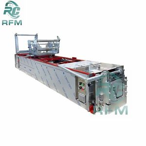 RuiChuang OEM ODM 일반 사각형 스틸 휴대용 거터 다운파우트 롤 성형 기계 - Product Image 2