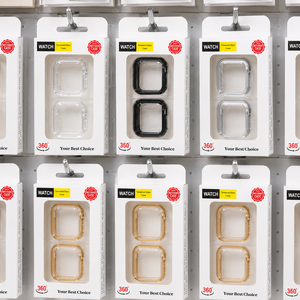 Boîte de rangement universelle premium à double compartiment pour montres connectées <span class=keywords><strong>Apple</strong></span> et Huawei – Étui de protection 2-en-1 - Product Image 5