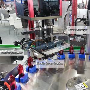 Crema/loción cosmética automática, suero de tóner líquido, máquina de llenado y tapado de emulsión, línea de producción de embalaje - Product Image 3