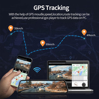 Caméra sans fil 4K avant et 1080P vue arrière, vision nocturne, enregistreur GPS de voiture, outils de véhicule, DVR, caméra embarquée, boîte arrière, caméras embarquées