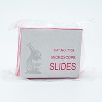 Customizable Disposable 7109 Microscope Glass Slide Lab Ware OEM Supported Transparent 25.4x76.2mm 100pcs/Box