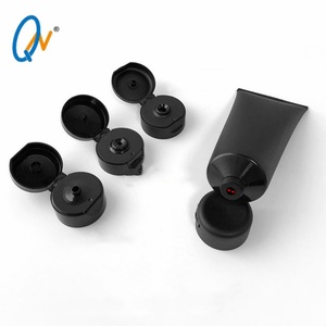 Tube cosmétique mat noir pour crème, tube souple en plastique pour cosmétiques / tube pour crème solaire, emballage en plastique PE pour cosmétiques - Product Image 4