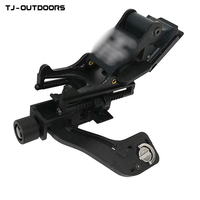 TJ-OUTDOORS L4G24 Dudukan NVG Bahan Aluminium Alloy Warna Hitam/Emas untuk PVS 15/18/31 & GPNVG18 Dudukan Teropong & Aksesoris