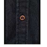 Chemise en jean pour homme de haute qualité, anti-rides, automne, sur mesure, grande taille, coupe classique, décontractée, manches longues