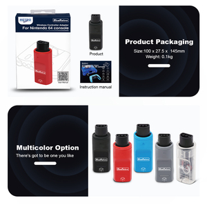 <span class=keywords><strong>N64</strong></span> adaptor kontroler Game nirkabel BlueRetro, untuk Nintend 64 To/PS3/PS4/PS5/8 pengontrol bitdo <span class=keywords><strong>N64</strong></span> Aksesori Game Retro - Product Image 6