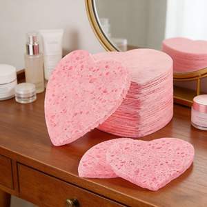 ספוג צלולוז בצפיפות גבוהה, דחוס, ידידותי לסביבה, לניקוי פנים עמוק, פילינג וטיפולי ספא - Product Image 1