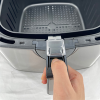 Friteuse à air de 9,2 L Friteuses électriques sans huile à écran tactile numérique de grande capacité pour la maison
