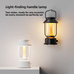 Lampe torche d'urgence et veilleuse de tente rechargeable à LED bicolore, longue durée, pour l'ambiance de <span class=keywords><strong>la</strong></span> maison et <span class=keywords><strong>du</strong></span> camping, modèle moyen - Product Image 2