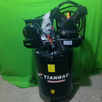 Compresseur d'air industriel portable TIANBAO V-0.6/8 de type vertical 5HP 300L, vente en gros d'usine