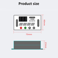 DC 12V 24V LED Digital Waktu penundaan Relay tingkat tinggi Timer siklus sakelar penundaan waktu sirkuit Dual MOS Controller DC 5 v-30 V