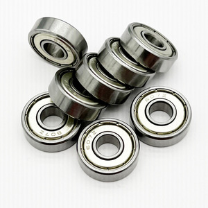 Rodamiento de Bolas de Ranura Profunda S607ZZ 7x19x6 mm, Acero Inoxidable, Sellado ZZ, Rodamiento Miniatura de Alta Velocidad - Product Image 1