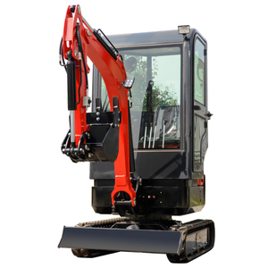 1.8t Mini Crawler <b>Excavator</b> with Cabin Small Earth Moving <b>Machinery</b> - Product Image 1