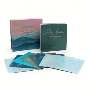 Daily Inspirational Positive Custom <b>Playing</b> Self Love Affirmation <b>Cards</b> With Questions - Product Image 1