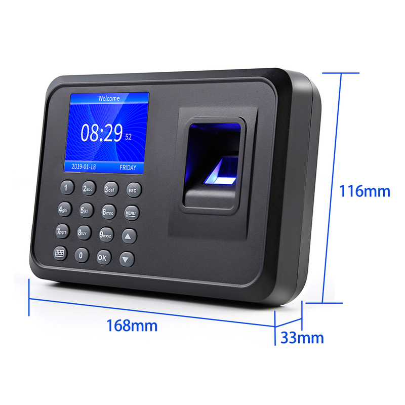Smart Biometric Fingerprint Time Attendance Clock