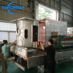 Industrial Furnace 100kg 250kg 500kg Medium Frequency Induction Melting Furnace for melting Aluminum, Scrap Metals