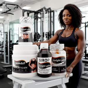 Ensemble de Compléments pour Prise de Poids Riche en Calories et Soutien Musculaire Certifié GMP Poudre de Protéines Sirop Comprimés Gummies Fourniture en Gros pour Adultes - Product Image 1