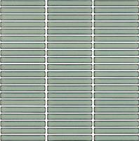 Carreaux de mosaïque style nordique, finition brillante, pour décoration murale de magasin de vêtements, villa, fond mural, mur de toilettes, 8 mm