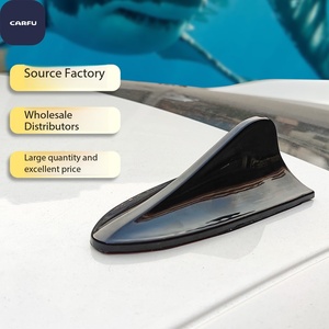 Antenne universelle en forme d'aileron de requin pour montage sur toit de voiture, antennes de communication radio universelles - Product Image 4