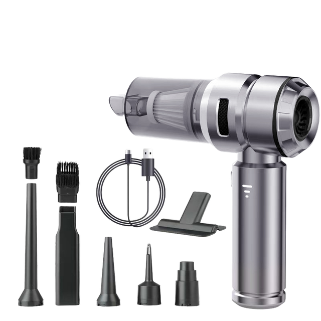 High Power 18000Pa Cordless Handheld Car Vacuum Cleaner - Portable, Wireless, Brushless Motor, Strong Suction for Car & Home Use