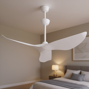Ventilateur de plafond moderne de 38 pouces avec moteur DC, télécommande, pour chambre à coucher, salon, sans lumière - Product Image 2
