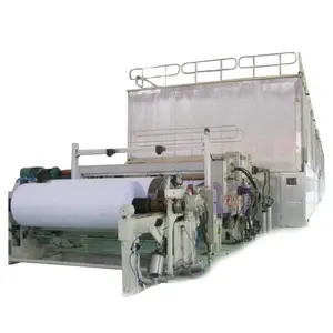 Office Waste Paper Recycling Machine 1760mm Fourdrinier Copy Paper Culture Paper Machines Price