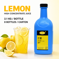 Hooggeconcentreerd sap 8X voor wereldwijde export, 2,1 kg x 8/doos, stabiele levering voor internationale bubble tea ketens, OEM