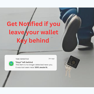Portable Certified Waterproof <b>Smart</b> Wireless Keychain Anti-Loss Find My Mini Card Device GPS Locator Tracker - Product Image 5